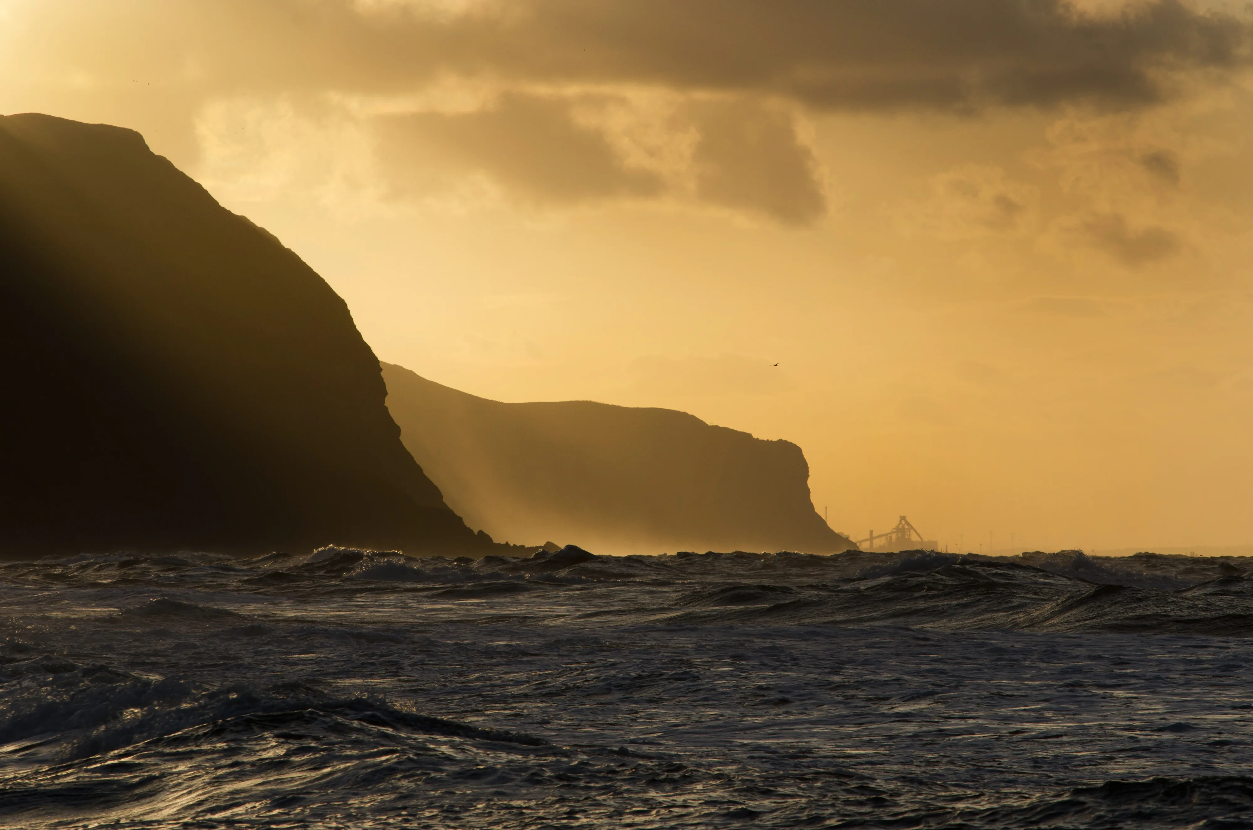 Boulby Cliff Sunset